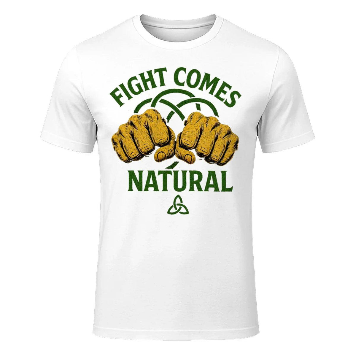 Irish T-Shirt - Fight Comes Natural Heritage Edition 01 - Celtic Wolfwear