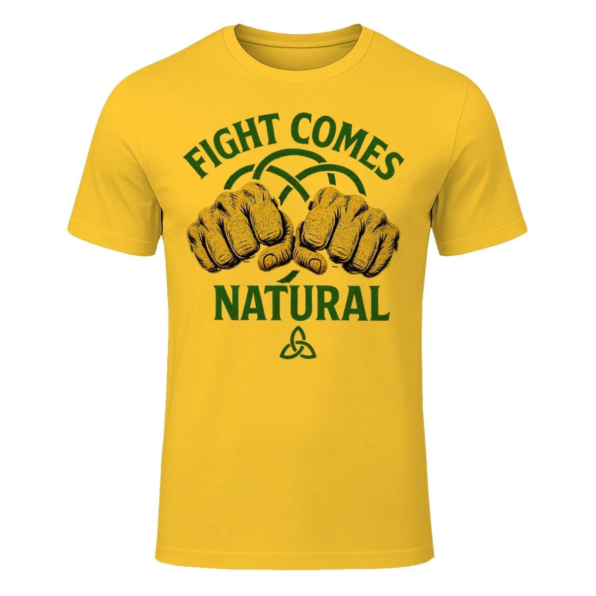 Irish T-Shirt - Fight Comes Natural Heritage Edition 01 - Celtic Wolfwear