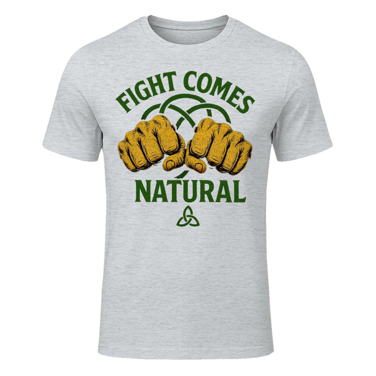 Irish T-Shirt - Fight Comes Natural Heritage Edition 01 - Celtic Wolfwear