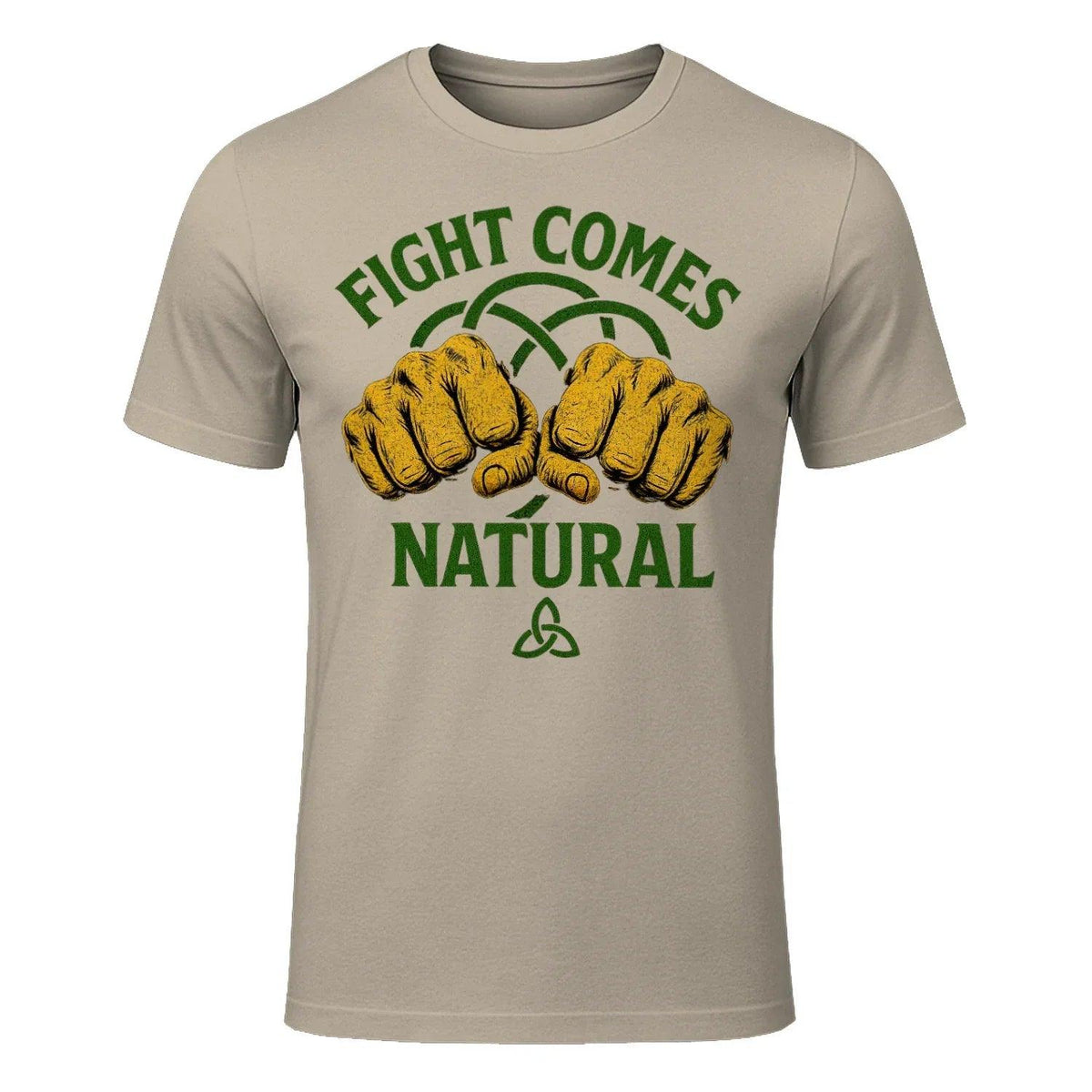 Irish T-Shirt - Fight Comes Natural Heritage Edition 01 - Celtic Wolfwear