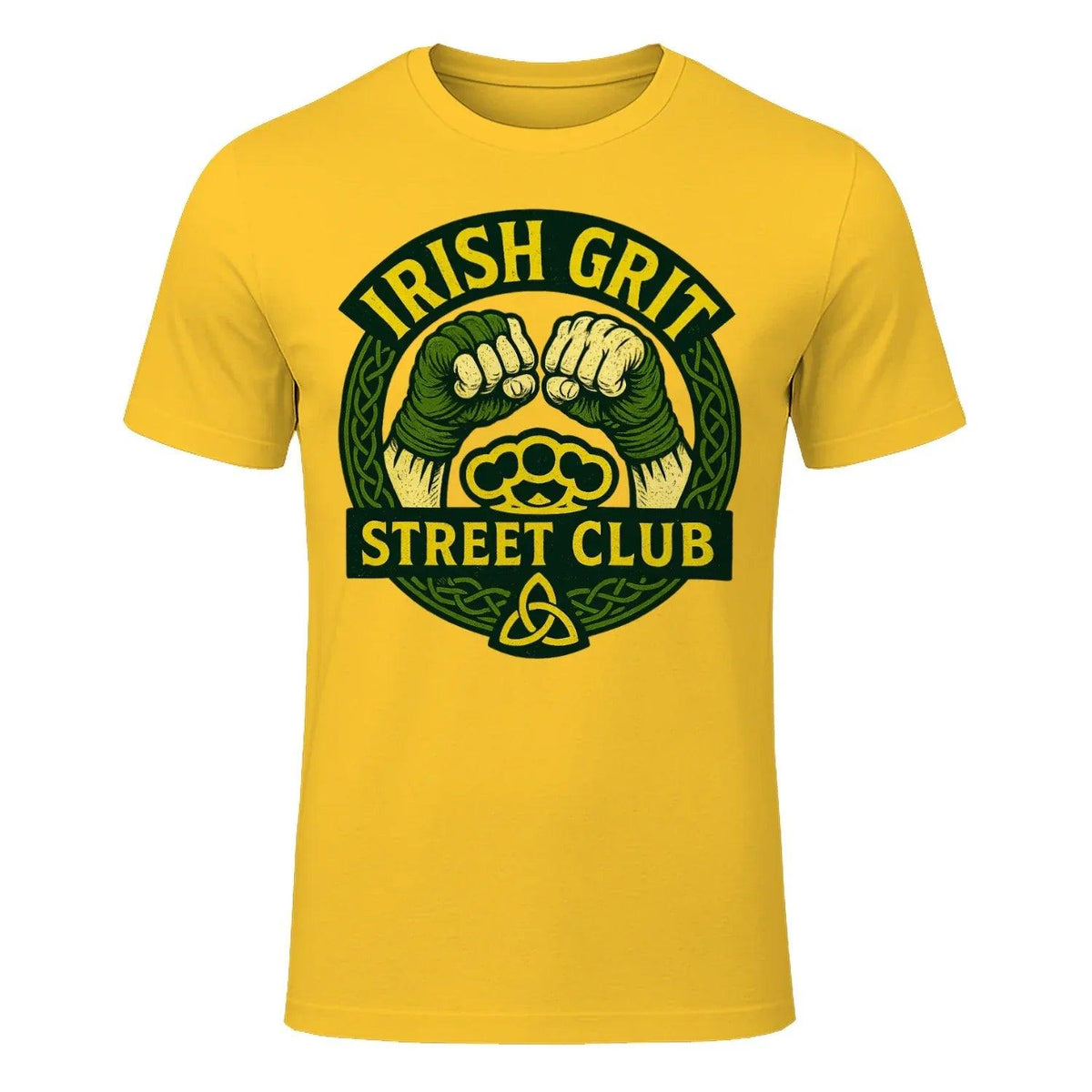 Irish T-Shirt - Grit Street Club, Unisex Matchday Wear - Celtic Wolfwear