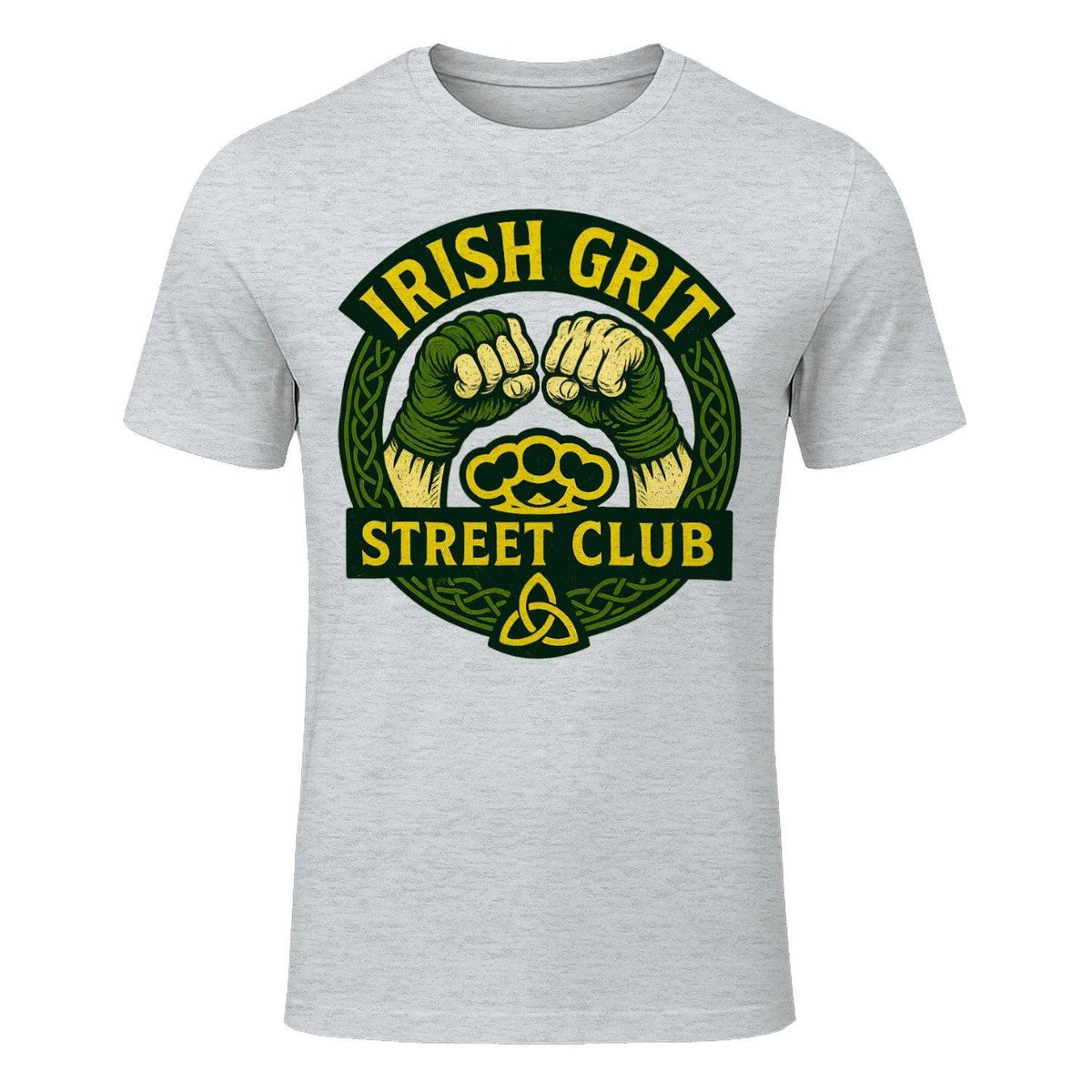 Irish T-Shirt - Grit Street Club, Unisex Matchday Wear - Celtic Wolfwear