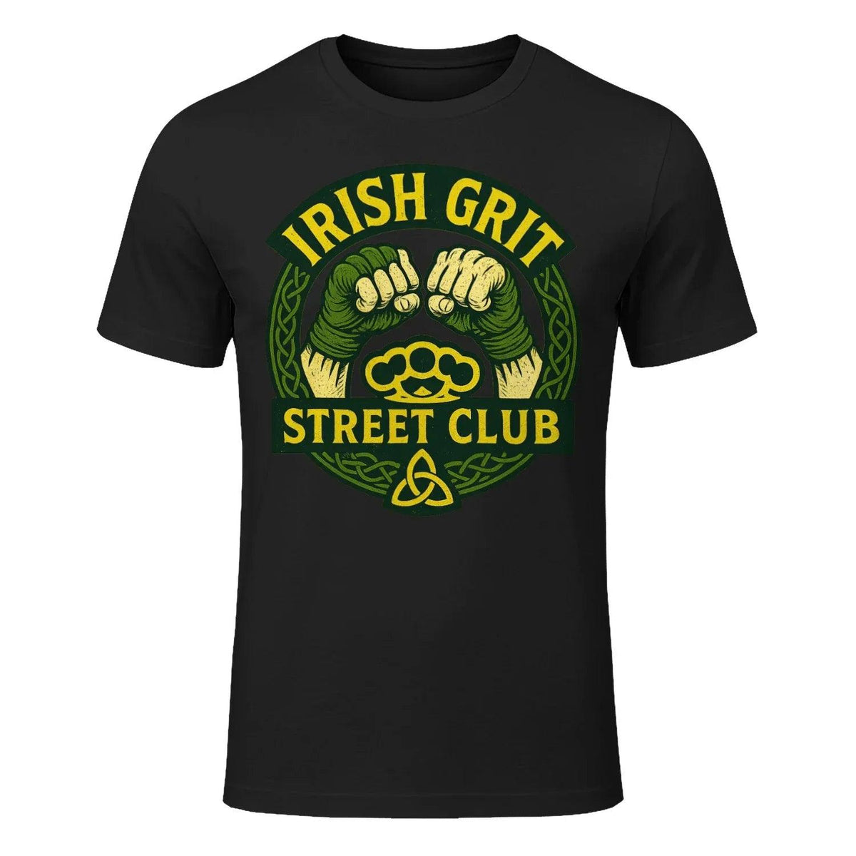 Irish T-Shirt - Grit Street Club, Unisex Matchday Wear - Celtic Wolfwear
