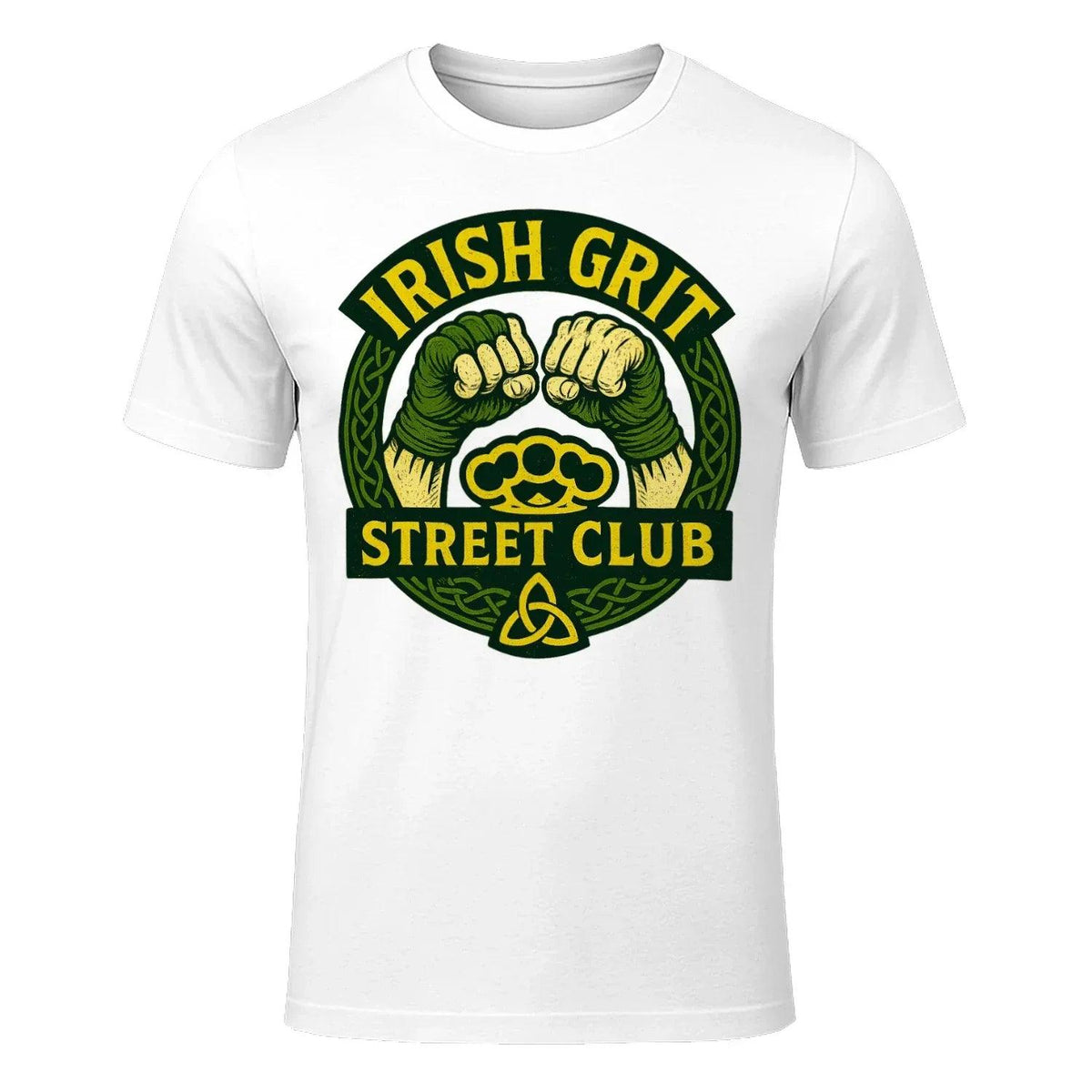 Irish T-Shirt - Grit Street Club, Unisex Matchday Wear - Celtic Wolfwear