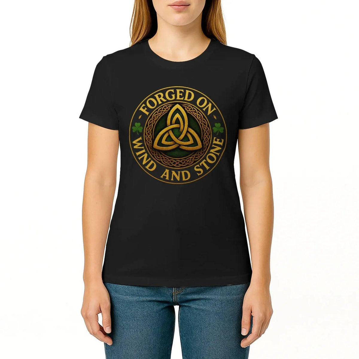 Irish T-Shirt - Heritage Forged on Wind and Stone Tee - Celtic Wolfwear