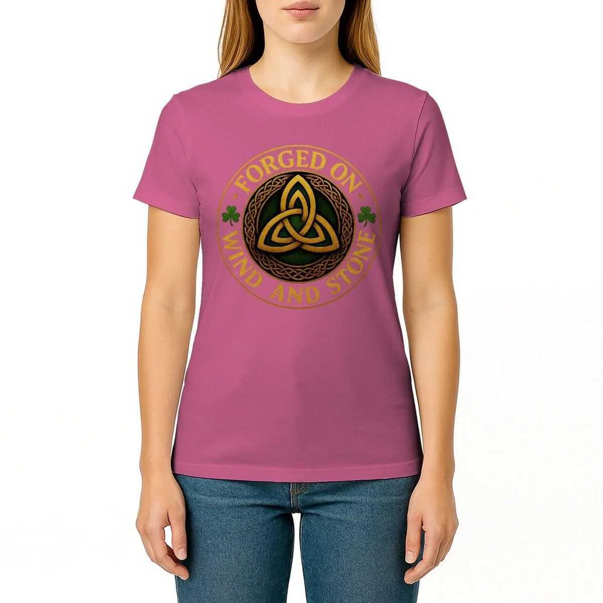 Irish T-Shirt - Heritage Forged on Wind and Stone Tee - Celtic Wolfwear