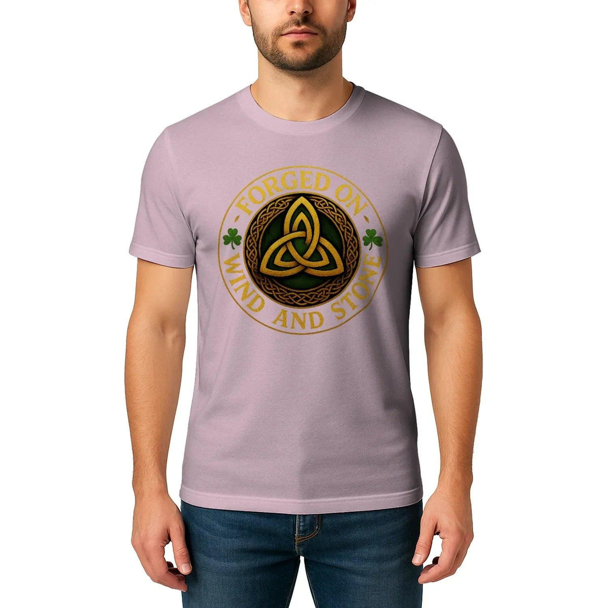Irish T-Shirt - Heritage Forged on Wind and Stone Tee - Celtic Wolfwear