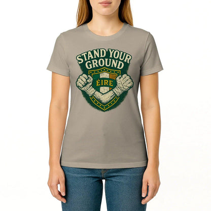 Irish T-Shirt - Heritage Stand Your Ground Tee Wear Unisex - Celtic Wolfwear