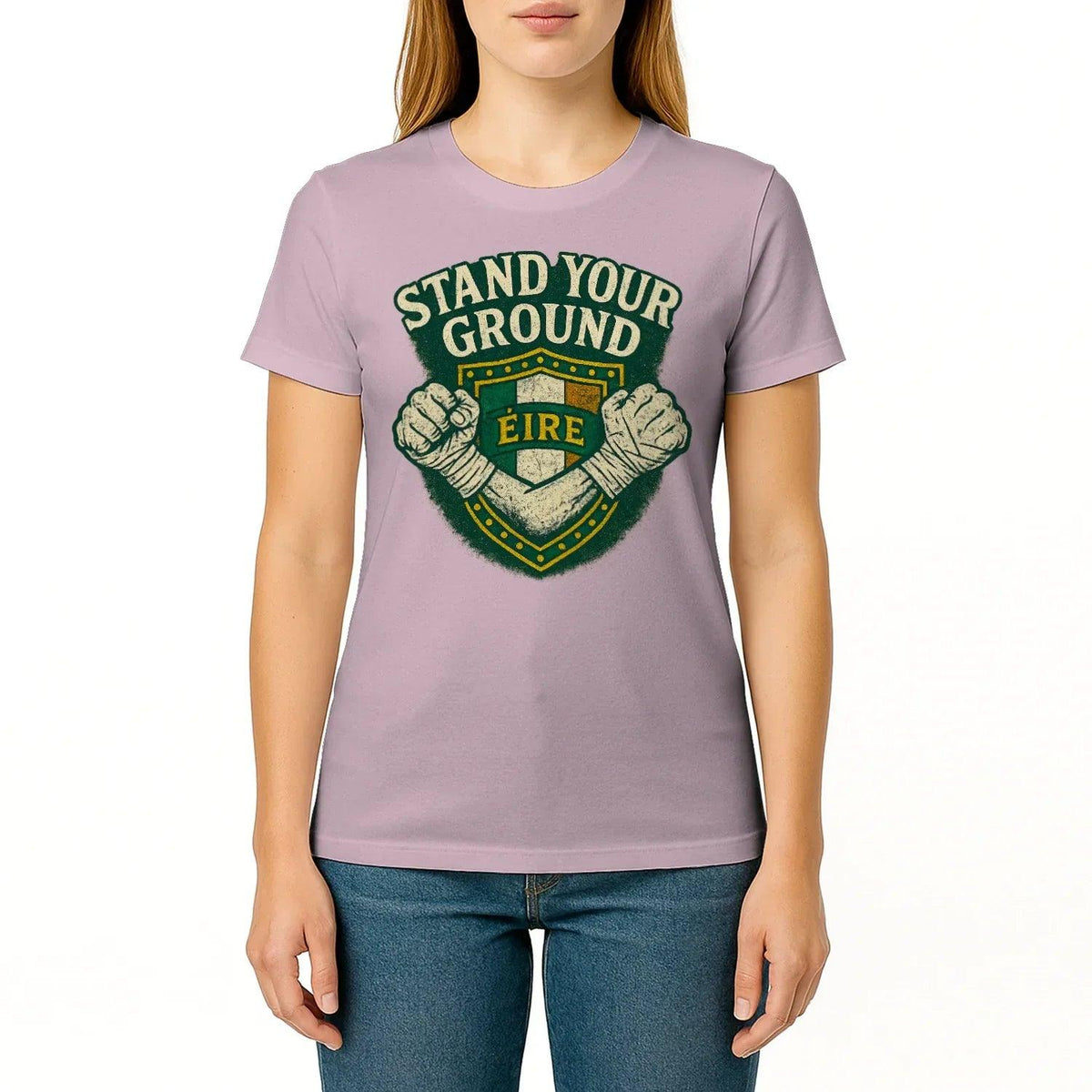 Irish T-Shirt - Heritage Stand Your Ground Tee Wear Unisex - Celtic Wolfwear