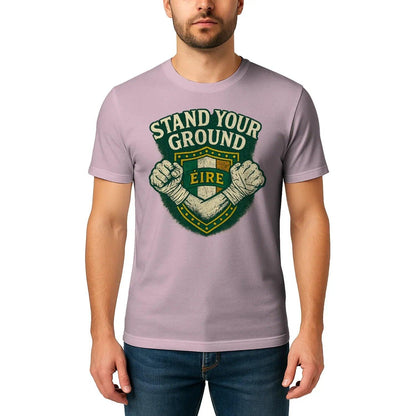 Irish T-Shirt - Heritage Stand Your Ground Tee Wear Unisex - Celtic Wolfwear