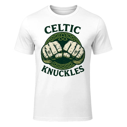 Irish T-Shirt - Knuckles, Terrace-Inspired Streetwear - Celtic Wolfwear