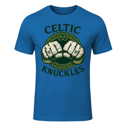 Irish T-Shirt - Knuckles, Terrace-Inspired Streetwear - Celtic Wolfwear