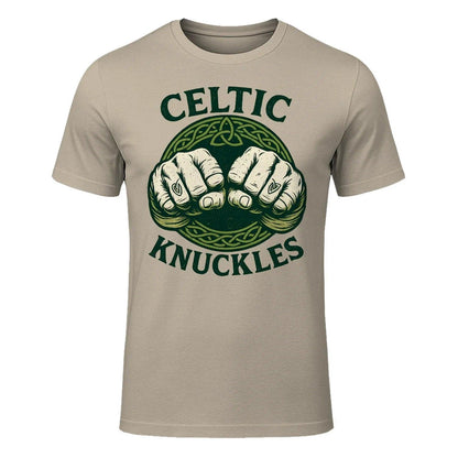 Irish T-Shirt - Knuckles, Terrace-Inspired Streetwear - Celtic Wolfwear