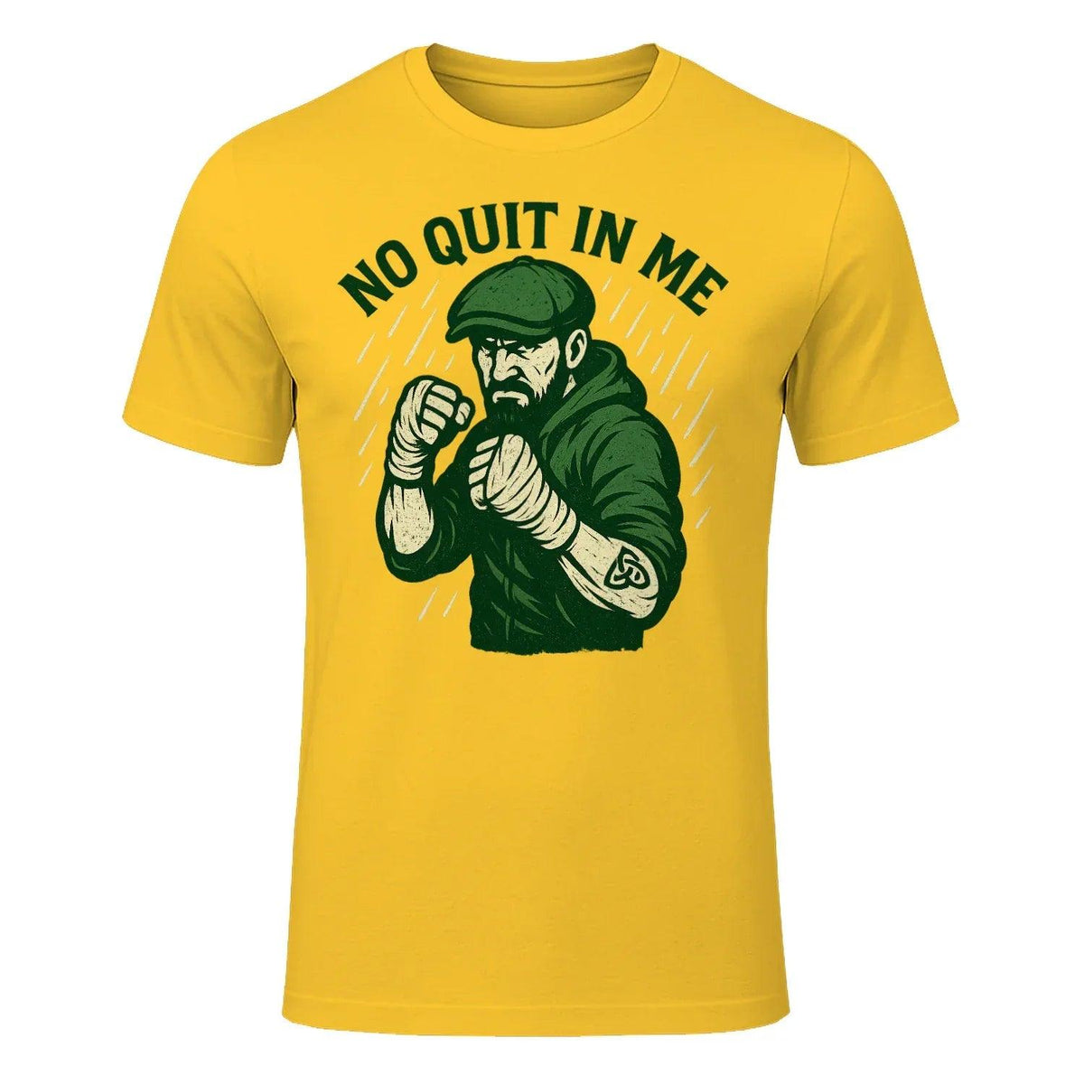 Irish T-Shirt - No Quit in Me Premium Unisex Streetwear - Celtic Wolfwear