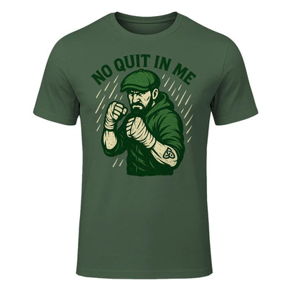 Irish T-Shirt - No Quit in Me Premium Unisex Streetwear - Celtic Wolfwear