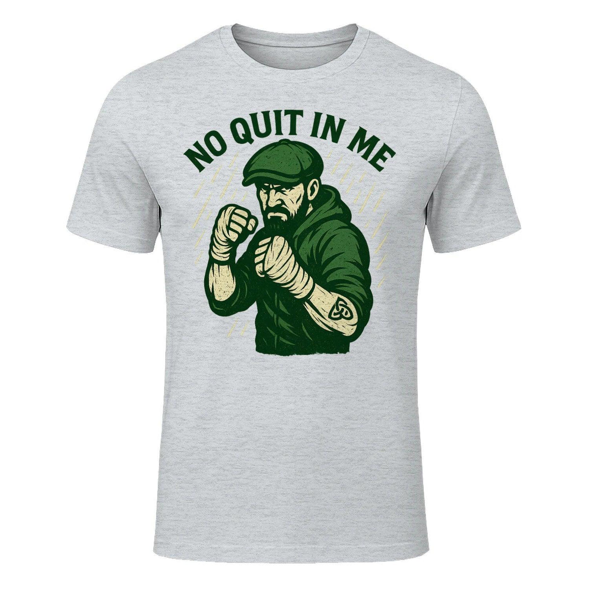 Irish T-Shirt - No Quit in Me Premium Unisex Streetwear - Celtic Wolfwear