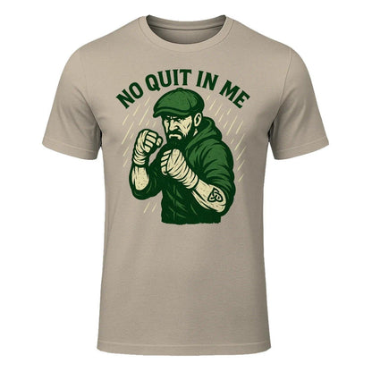 Irish T-Shirt - No Quit in Me Premium Unisex Streetwear - Celtic Wolfwear