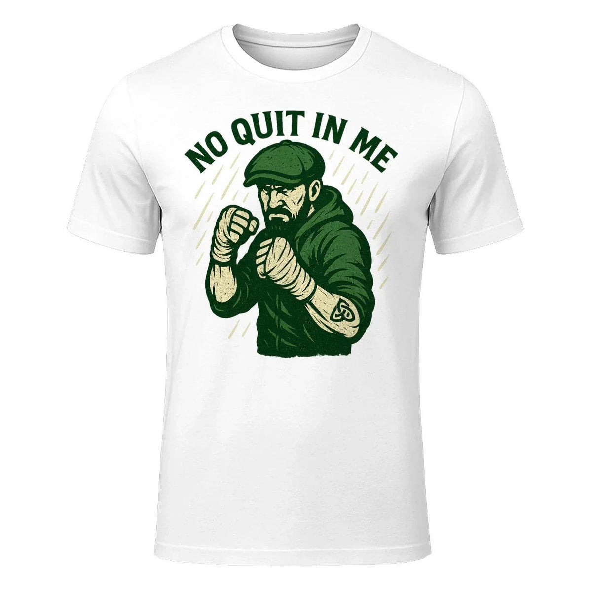 Irish T-Shirt - No Quit in Me Premium Unisex Streetwear - Celtic Wolfwear
