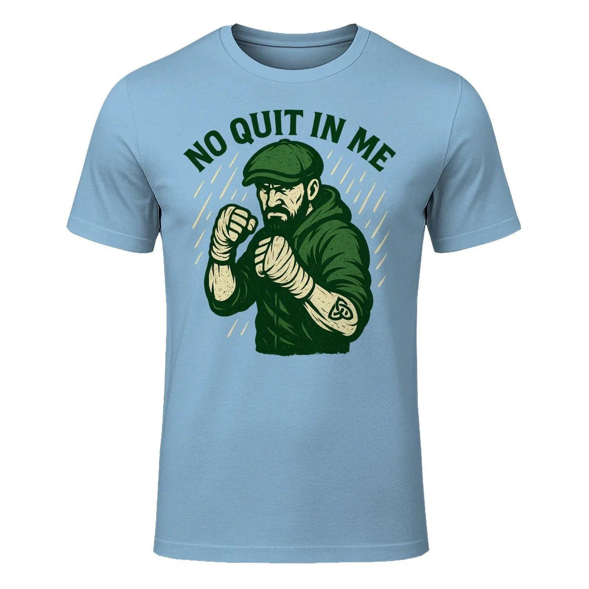 Irish T-Shirt - No Quit in Me Premium Unisex Streetwear - Celtic Wolfwear