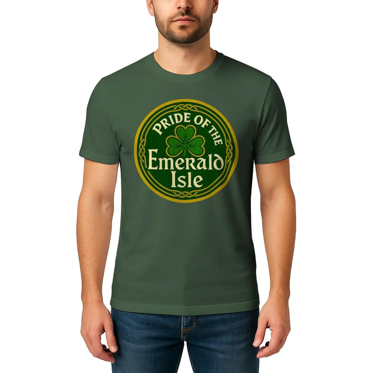 Irish T-Shirt - Pride Crew Tee Premium Unisex Streetwear - Celtic Wolfwear