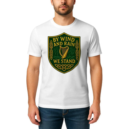 Irish T-Shirt - Shield Tee, Terrace-Inspired Streetwear - Celtic Wolfwear