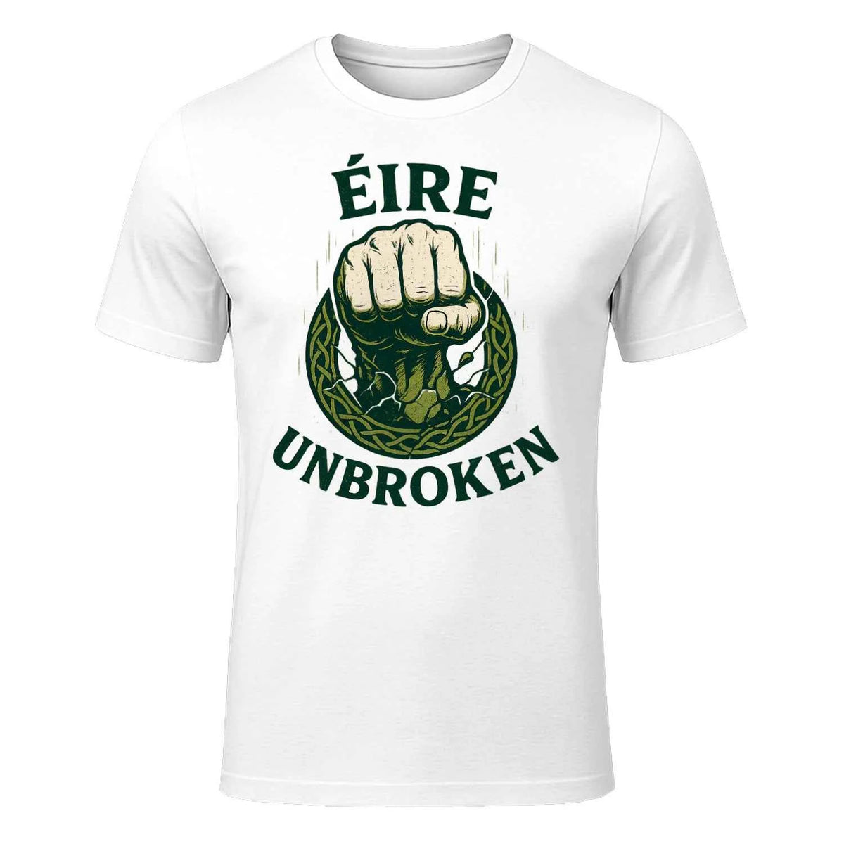 Irish T-Shirt - Éire Unbroken Premium Unisex Streetwear - Celtic Wolfwear