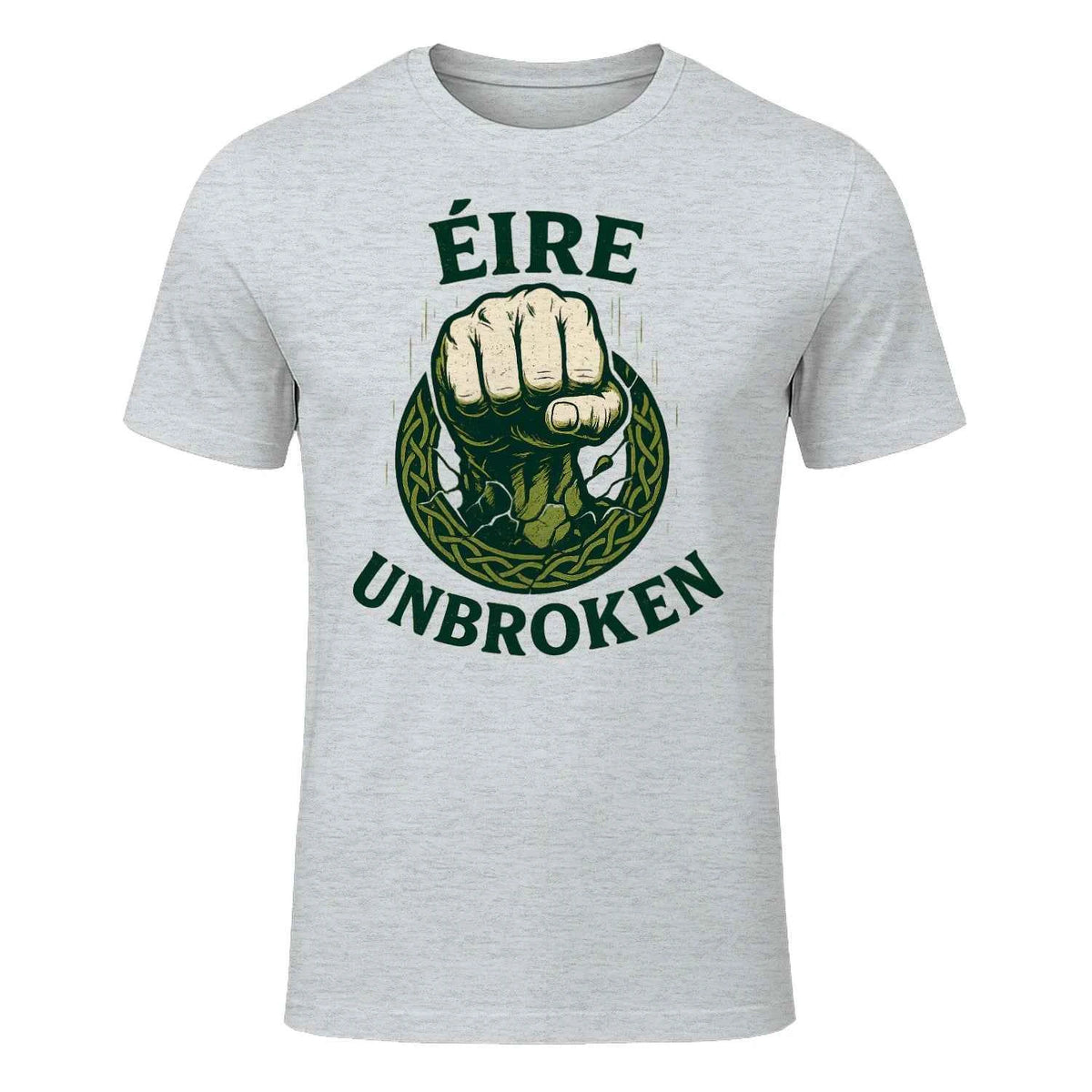 Irish T-Shirt - Éire Unbroken Premium Unisex Streetwear - Celtic Wolfwear