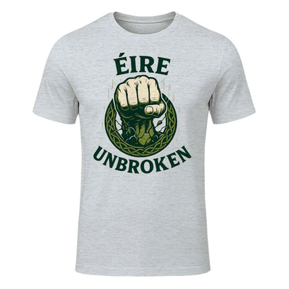 Irish T-Shirt - Éire Unbroken Premium Unisex Streetwear - Celtic Wolfwear