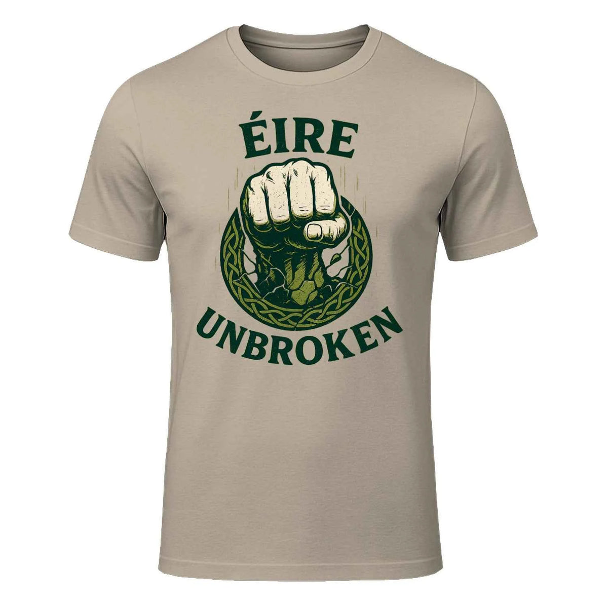 Irish T-Shirt - Éire Unbroken Premium Unisex Streetwear - Celtic Wolfwear