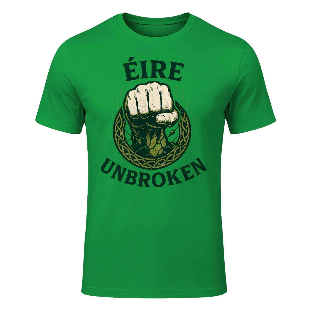 Irish T-Shirt - Éire Unbroken Premium Unisex Streetwear - Celtic Wolfwear