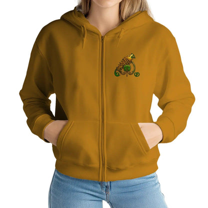 Irish Zip Hoodie - 1916 Heritage, Unisex Matchday Wear - Celtic Wolfwear
