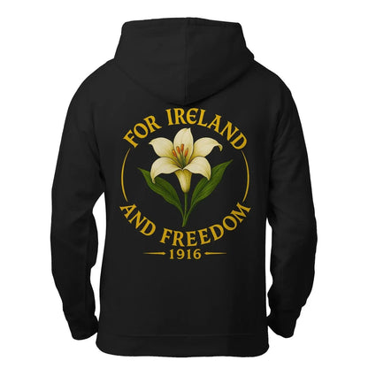 Irish Zip Hoodie - 1916 Heritage, Unisex Matchday Wear - Celtic Wolfwear