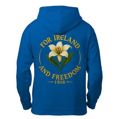 Irish Zip Hoodie - 1916 Heritage, Unisex Matchday Wear - Celtic Wolfwear