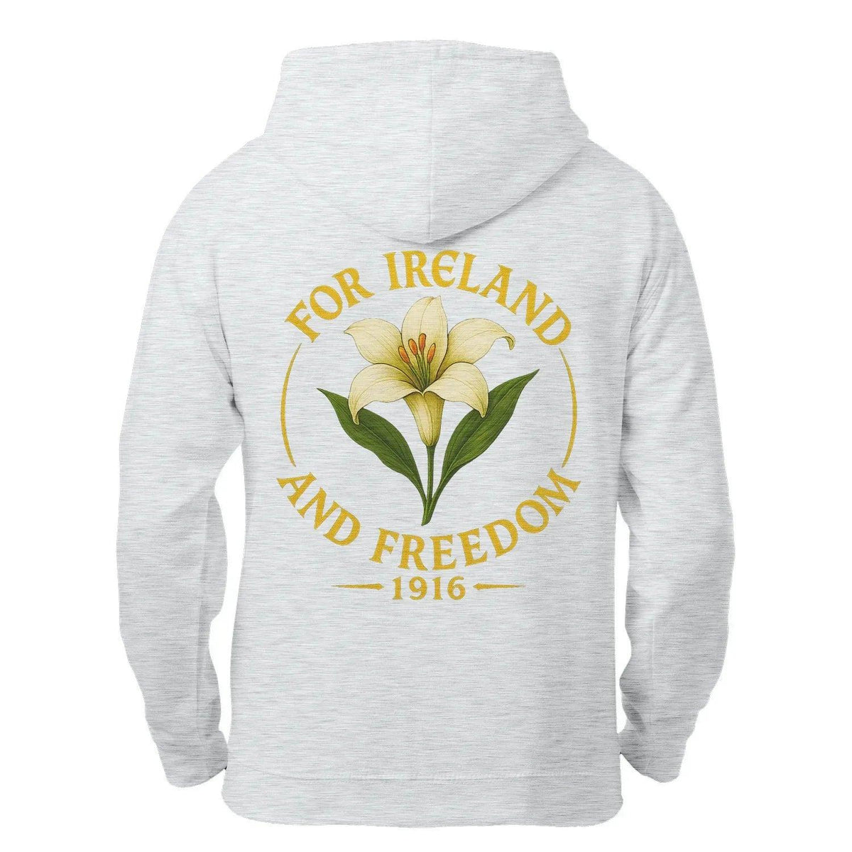 Irish Zip Hoodie - 1916 Heritage, Unisex Matchday Wear - Celtic Wolfwear
