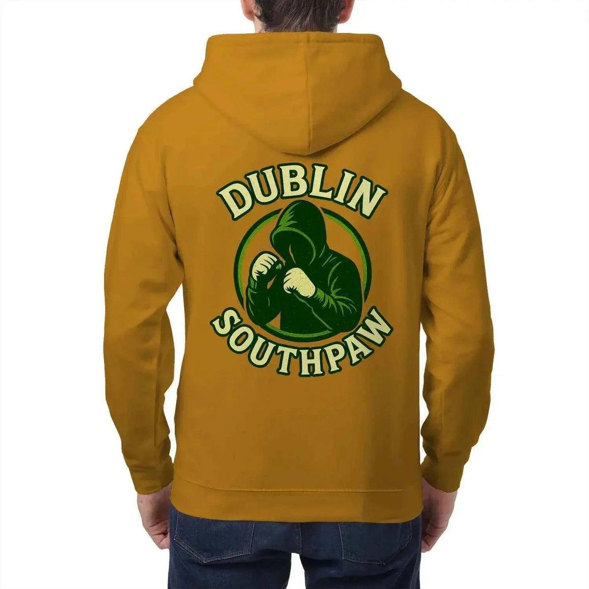 Irish Zip Hoodie - Dublin Southpaw, Heritage Streetwear - Celtic Wolfwear