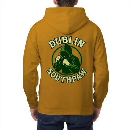 Irish Zip Hoodie - Dublin Southpaw, Heritage Streetwear - Celtic Wolfwear