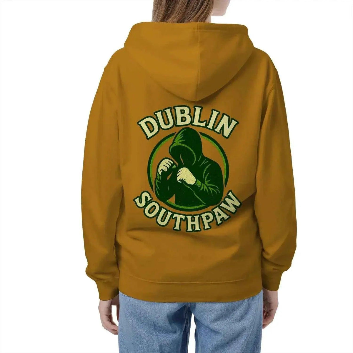 Irish Zip Hoodie - Dublin Southpaw, Heritage Streetwear - Celtic Wolfwear