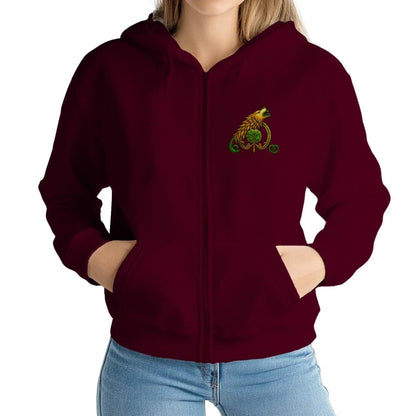 Irish Zip Hoodie - Easter Rising, Unisex Matchday Wear - Celtic Wolfwear