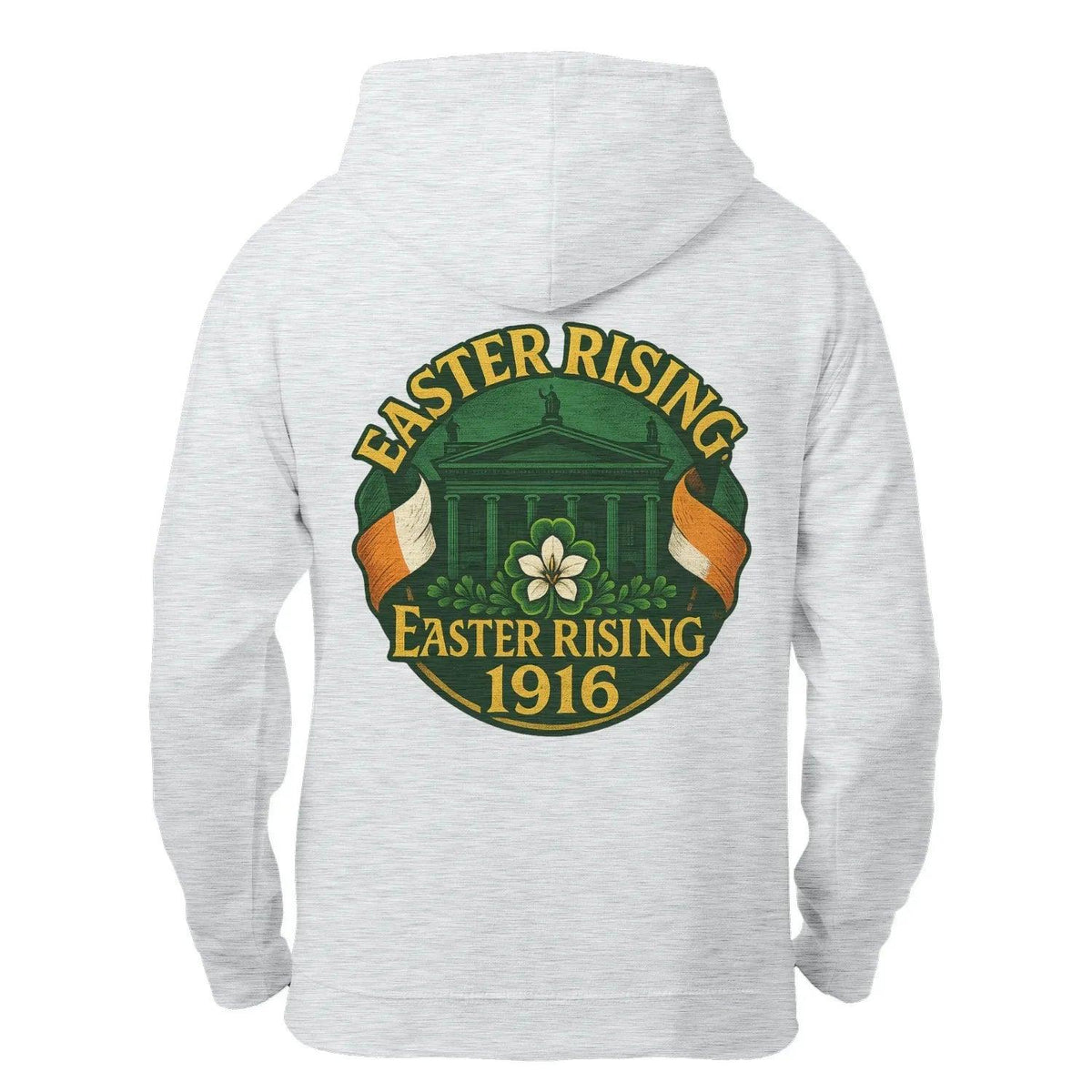 Irish Zip Hoodie - Easter Rising, Unisex Matchday Wear - Celtic Wolfwear