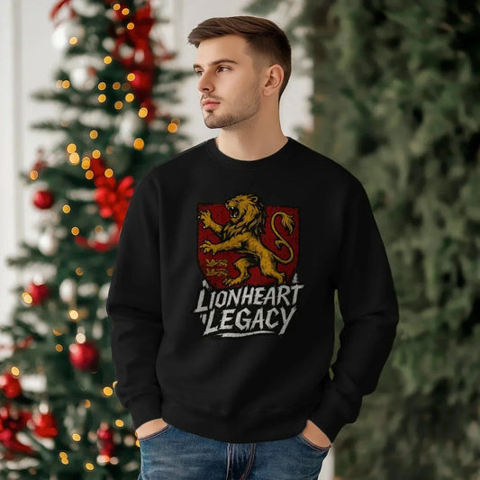 Lionheart Legacy England Sweatshirt – Unisex Crewneck - Celtic Wolfwear