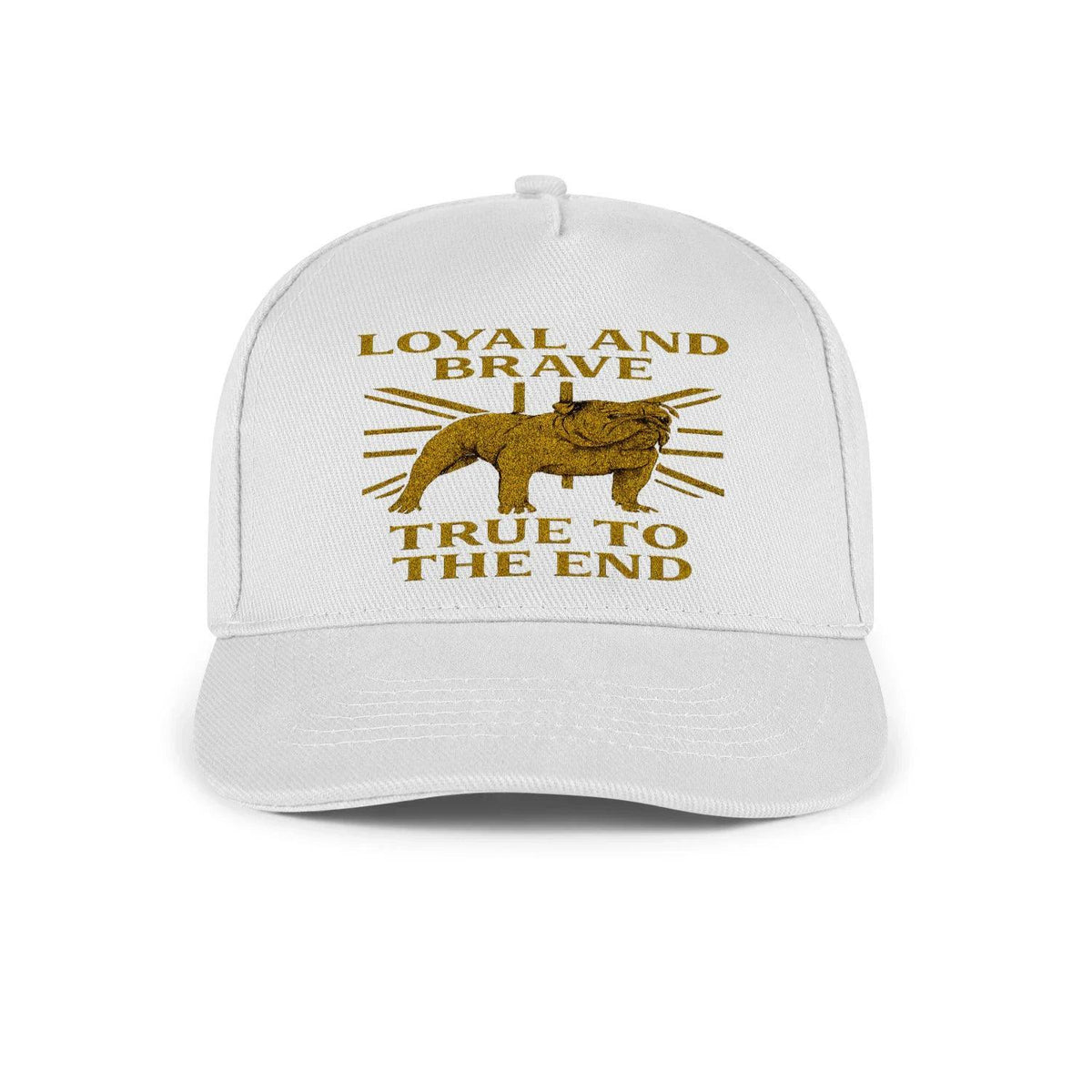 Loyal & Brave England Bulldog Baseball Cap - Celtic Wolfwear