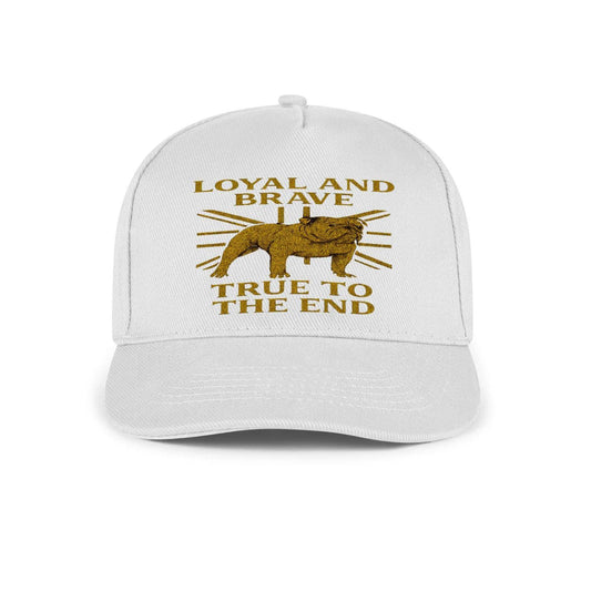 Loyal & Brave England Bulldog Baseball Cap - Celtic Wolfwear