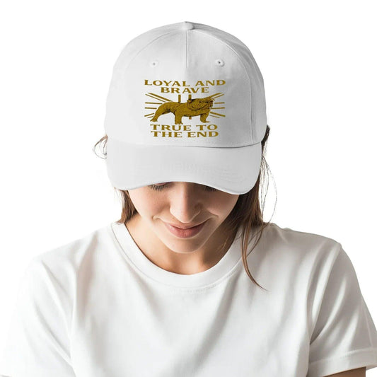 Loyal & Brave England Bulldog Baseball Cap - Celtic Wolfwear