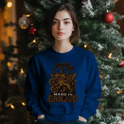 Made in England Sweatshirt – Unisex Heritage Crewneck - Celtic Wolfwear