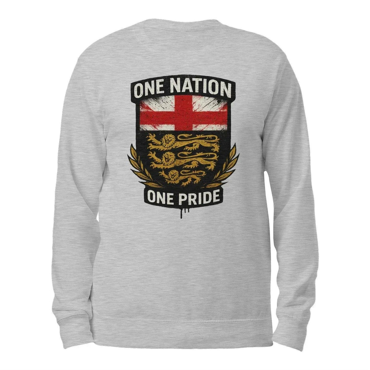 One Nation One Pride England Sweatshirt – Unisex Crewneck - Celtic Wolfwear