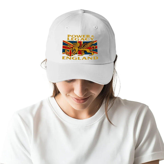 Power & Legacy England Baseball Cap – Union Jack Crest - Celtic Wolfwear