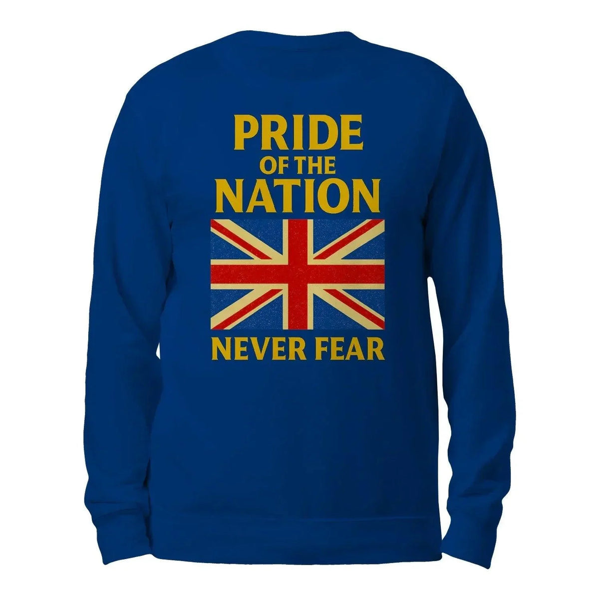 Pride of the Nation England Sweatshirt – Union Jack Crewneck - Celtic Wolfwear
