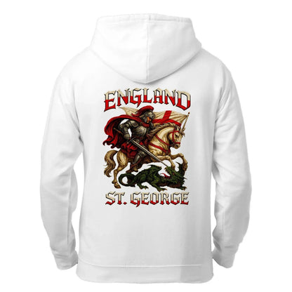Saint George Dragon Slayer England Zip Hoodie – Knight - Celtic Wolfwear