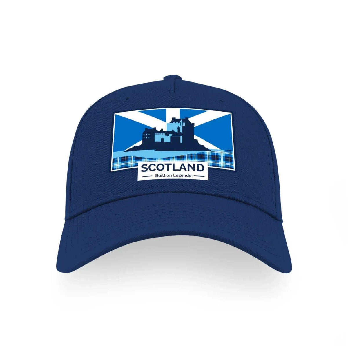 Scottish 5-Panel Cap - Built on Legends, Adjustable Fit - Celtic Wolfwear