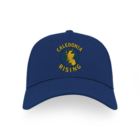 Scottish 5-Panel Cap - Caledonia Rising, Adjustable Fit - Celtic Wolfwear